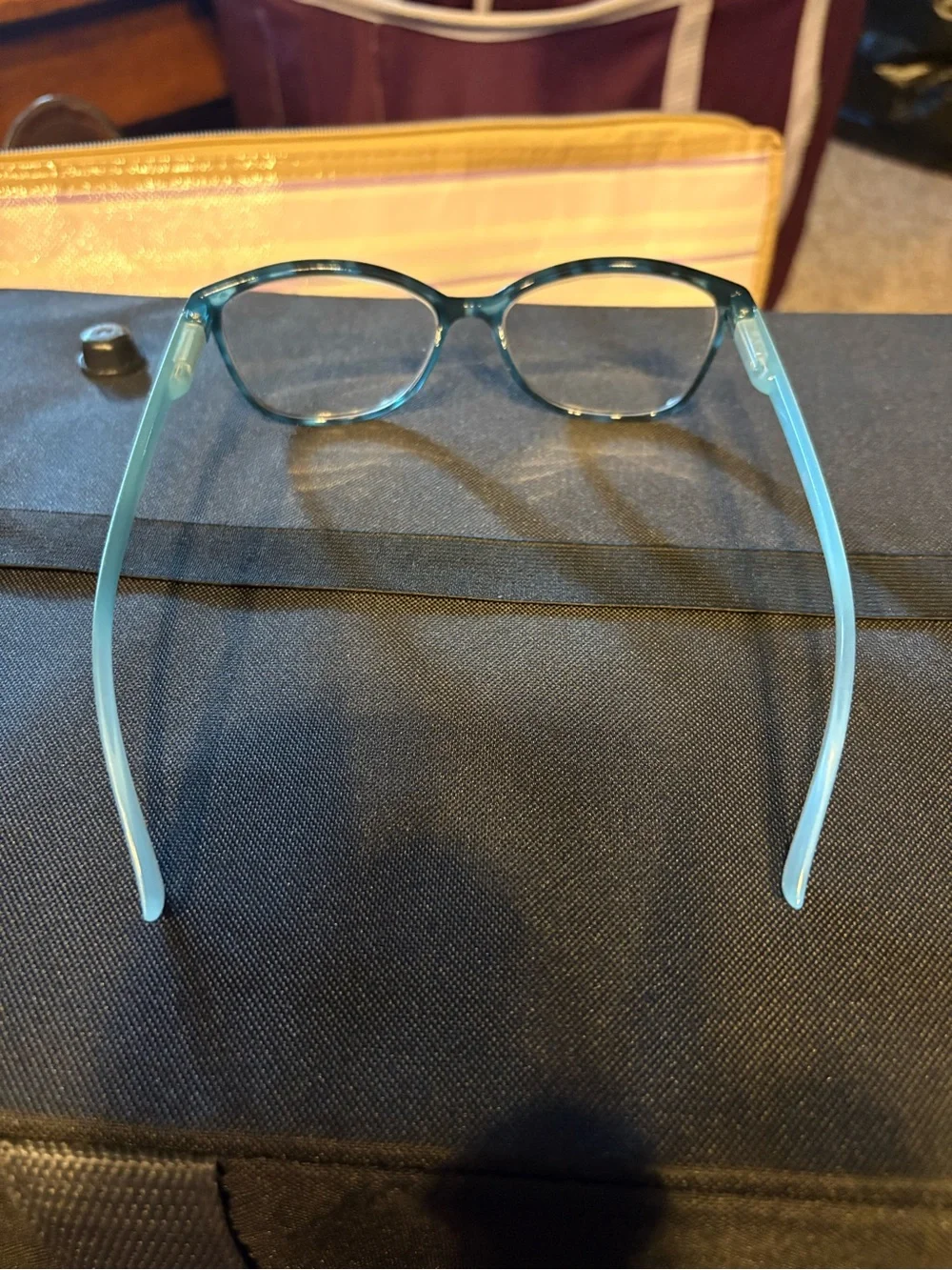 Joy Mangano Blue Tortoiseshell Reading Glasses 2.0 Strength